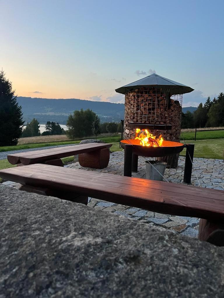 Loučovice Apartmany Hajovna Lipno מראה חיצוני תמונה
