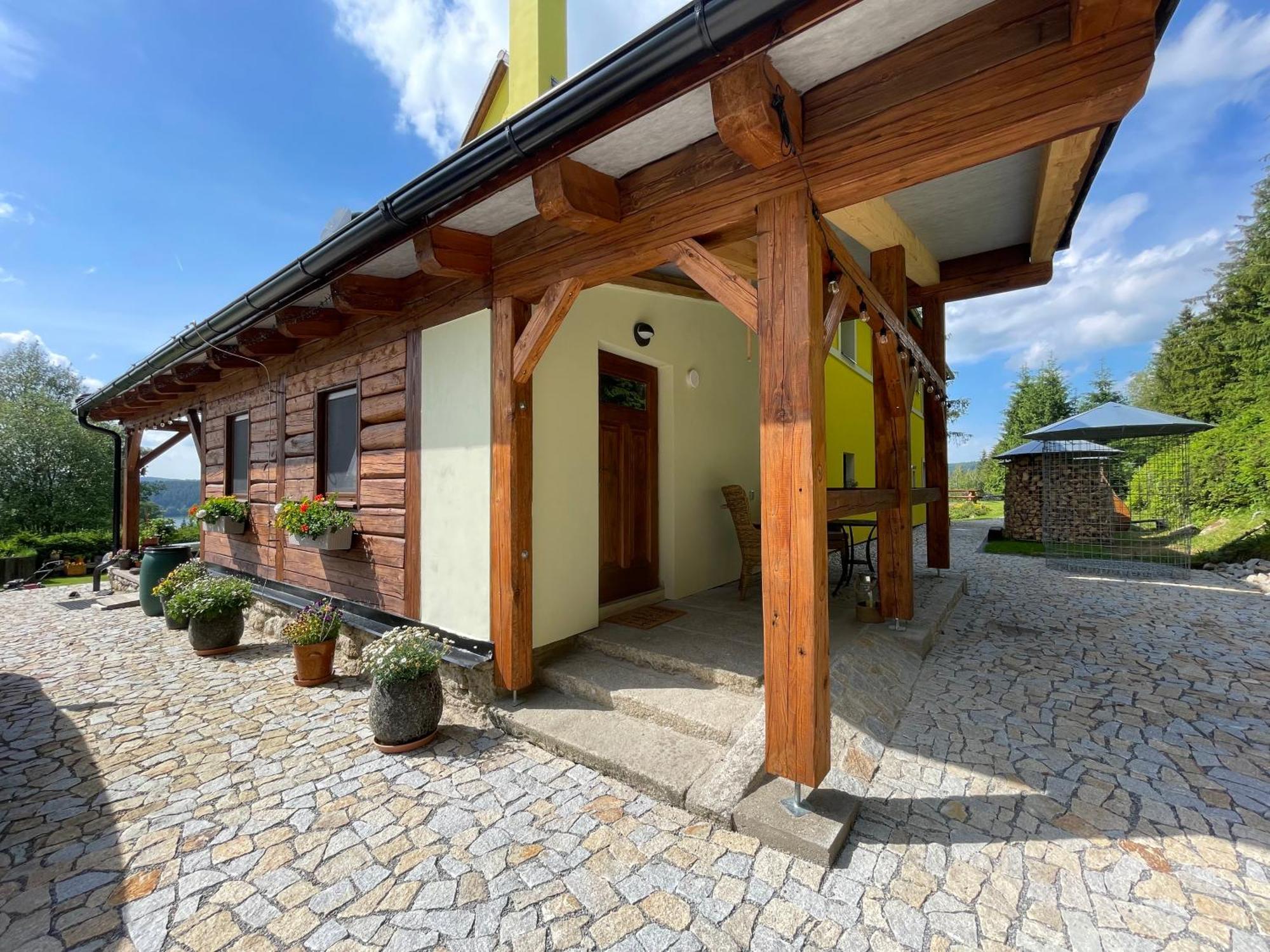 Loučovice Apartmany Hajovna Lipno מראה חיצוני תמונה