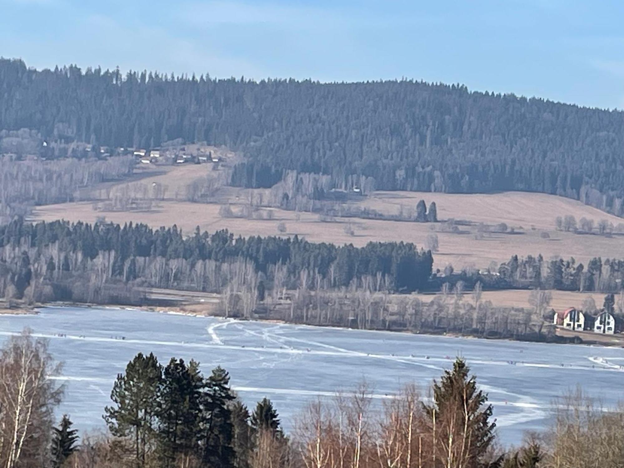 Loučovice Apartmany Hajovna Lipno מראה חיצוני תמונה