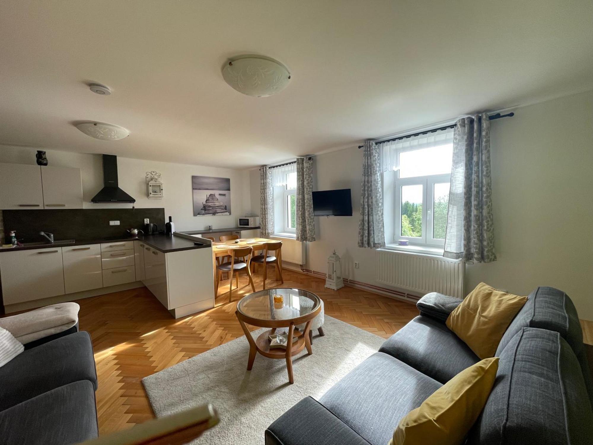 Loučovice Apartmany Hajovna Lipno מראה חיצוני תמונה